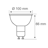 thumbnail of Paulmann Réflecteur LED 3-Step-Dim   GU10 230V 360lm 4,9W 3000K gradable Argent#Blanc 28792