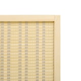 thumbnail of HOMCOM Biombo de 4 Painéis Dobrável 180x180 cm Separador de Ambientes Tecido a Mão de Bambu e Fio de Algodão 180x180 cm Madeira