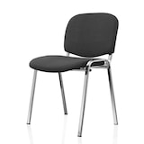 thumbnail of SIGMA Silla para visitas VC01, acero/tejido, antracita