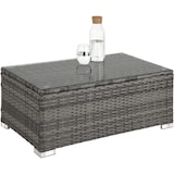 thumbnail of tectake Canapé de jardin Pisa 5 places avec coffre de rangement, variante 2 - gris - 403829