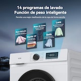 thumbnail of Lavadora Carga Frontal VOK - 6 kg 1000 rpm Clase A Blanca Motor Inverter EVW-6BAWL2410