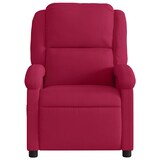 thumbnail of vidaXL Massagesessel Weinrot Samt