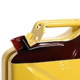 thumbnail of BW® Kraftstoffkanister Metall Benzinkanister 3x 10 Liter - Gelb - RAL 1018 - TÜV-geprüft und UN-Zulassung - Made in Europe