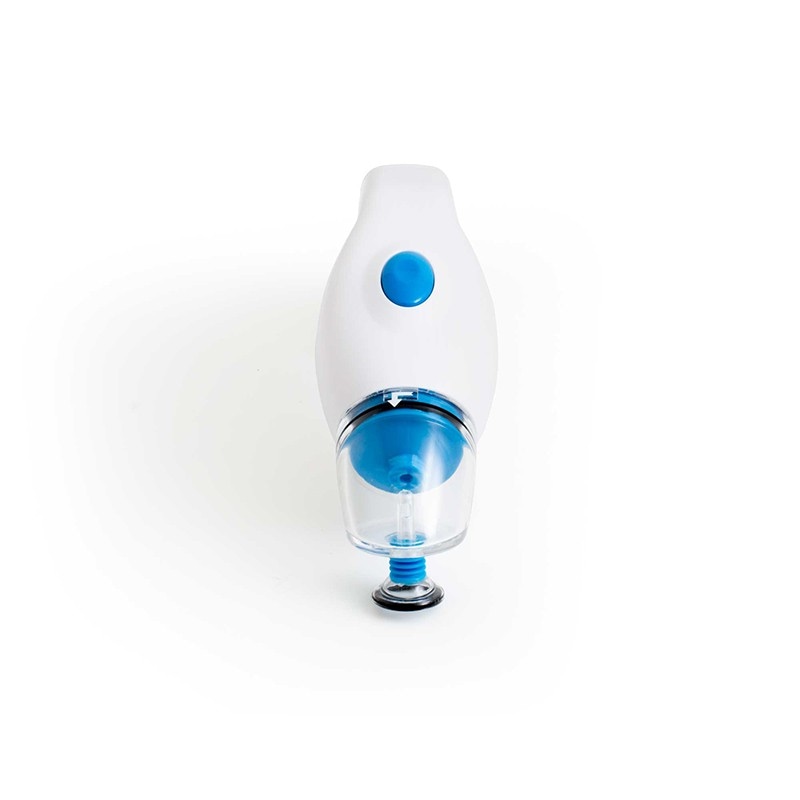 Conservair - Machine Sous Vide Portable - 12,5w - Alimenté Par Batterie - Stockage Hygiénique - Blanc Et Bleu
