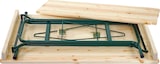 thumbnail of Décoshop26 - Hoher Gartentisch aus massivem Kiefernholz mit Ablage und Metallgestell 110 x 125 x 70 cm 04_0008514