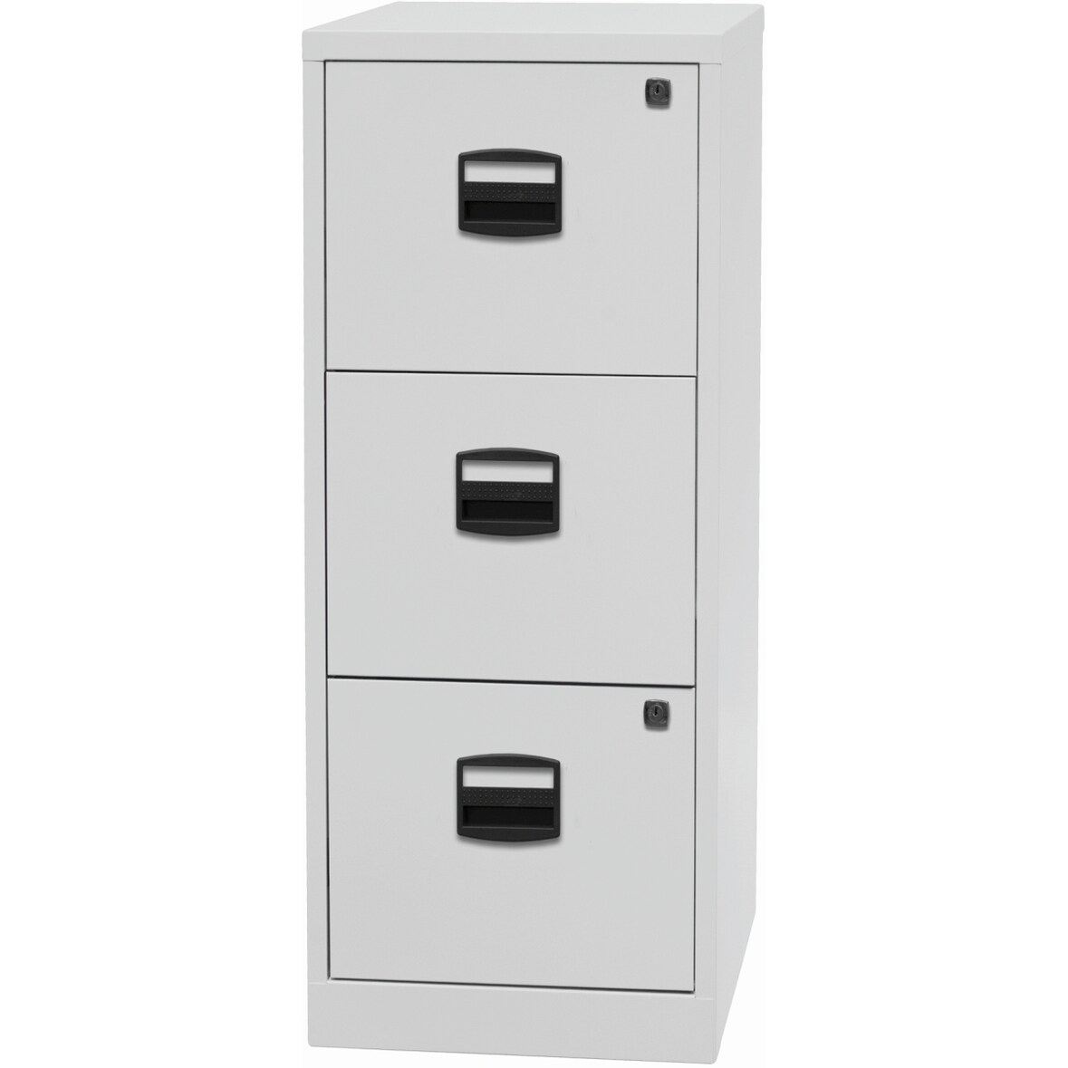 Hängeregistraturschrank 3 Schübe 1-bahnig lichtgrau