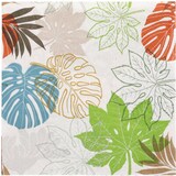 thumbnail of 200 Servietten, 3-lagig 1/4-Falz 33 cm x 33 cm `Various Leaves`