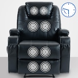 thumbnail of Sillón Galena con función de masaje Simil cuero/Negro