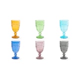 thumbnail of Excelsa Set Von 6 Gläser Country Flower Glas 35 Cl Bunt