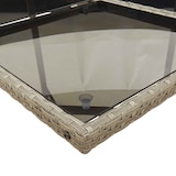 thumbnail of vidaXL 13-tlg. Garten-Essgruppe mit Kissen Grau Poly Rattan