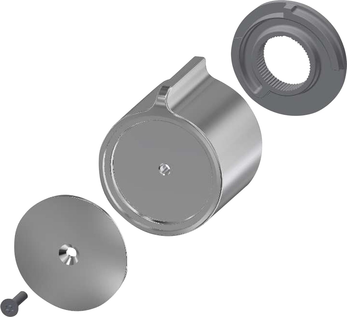 KWC Temperaturwahlgriff, F5, Metall, Sicherheitsschraube, 2030052851