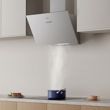 thumbnail of CIARRA Kopffreihaube A+++ 650 m³/h Dunstabzugshaube 60 cm Kopffreie Schräghaube LED VMS6762A