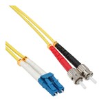 thumbnail of InLine® LWL Duplex Kabel, LC/ST, 9/125µm, OS2, 10m