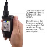 thumbnail of Lichterkette, 25 m, Warmweiß, 800 LEDs, Fernbedienung, Raburg Galaxie 800 IR, stimmungsvolle LED-Lichterkette für den Außenbereich