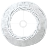 thumbnail of vidaXL Lampenschirm Weiß Ø15x12 cm Korbweide