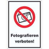 thumbnail of Fotografieren verboten Aufkleber Keine Photos A8 (52x74mm)