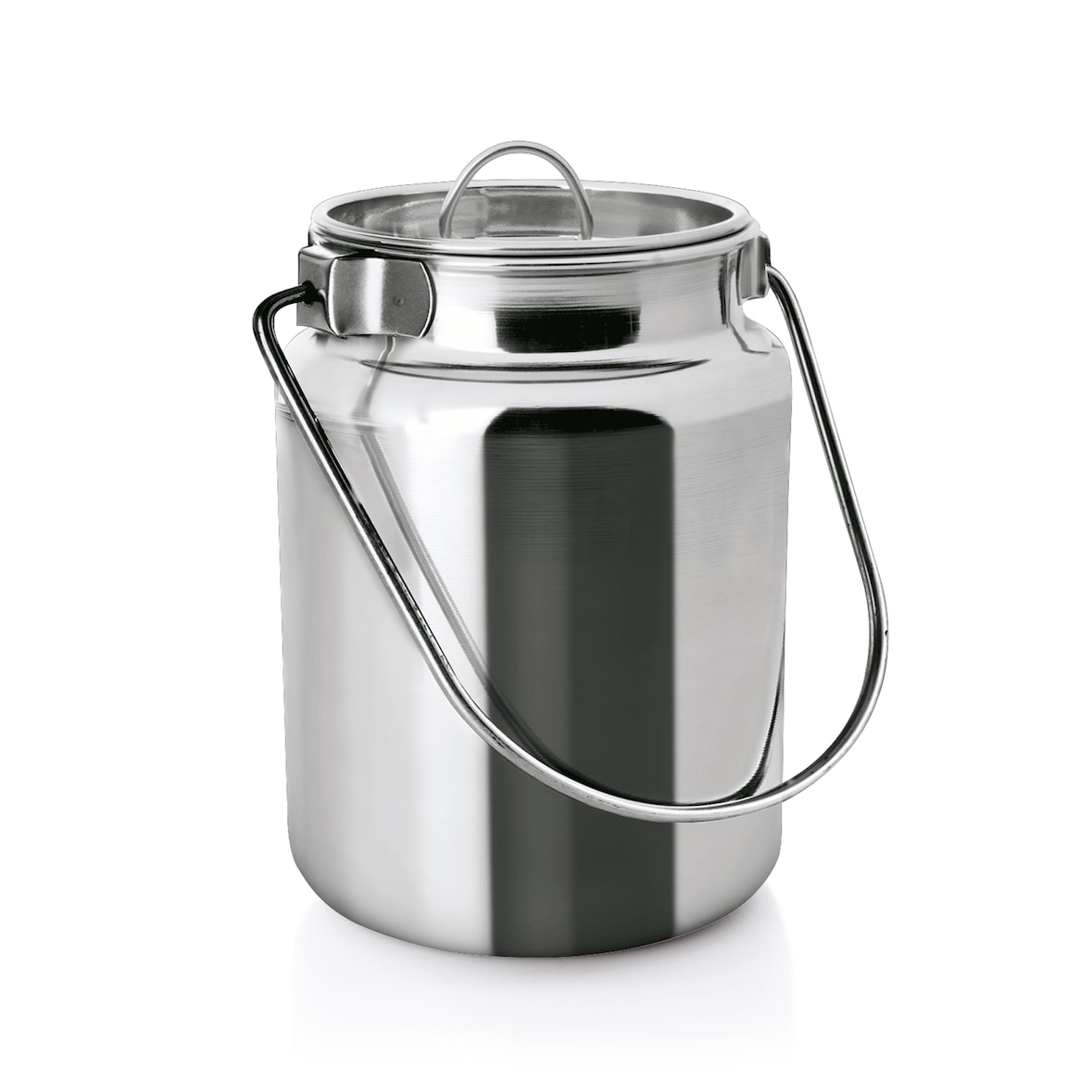 Bidon de transport avec anse 3 ltr Ø 15 cm inox - Was Germany