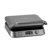 thumbnail of KLAMER Waffeleisen belgische Waffel, Waffeleisen doppelt mit 7 Stufen und 5 Programmen, Platten mit Antihaftbeschichtung, 1600W, grau