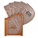 thumbnail of Strandkorb - bene living - Ammersee Teak Bullauge - PE shell - Modell 506 - inkl. Liftersystem