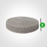 thumbnail of VerminBuster Mäusenetz – 5 m x 5 cm – Rattennetz – Edelstahl-Abwehrnetz – Stoßfugengitter