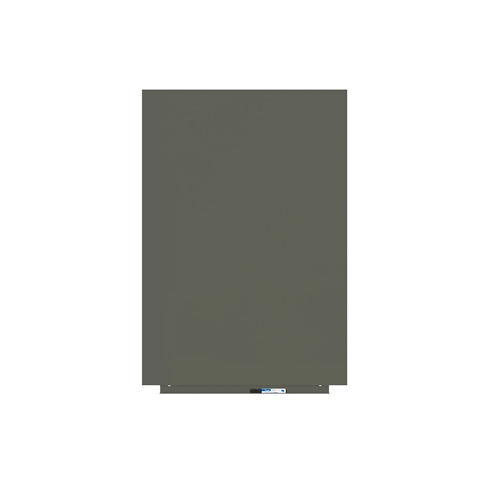 Rocada pizarra skinwhiteboard lacada magnética 75x115cm (1150x750mm) color ral 7033