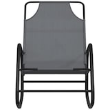 thumbnail of Helloshop26 - Conjunto de dos tumbonas mecedoras en acero y textilene gris 02_0011971