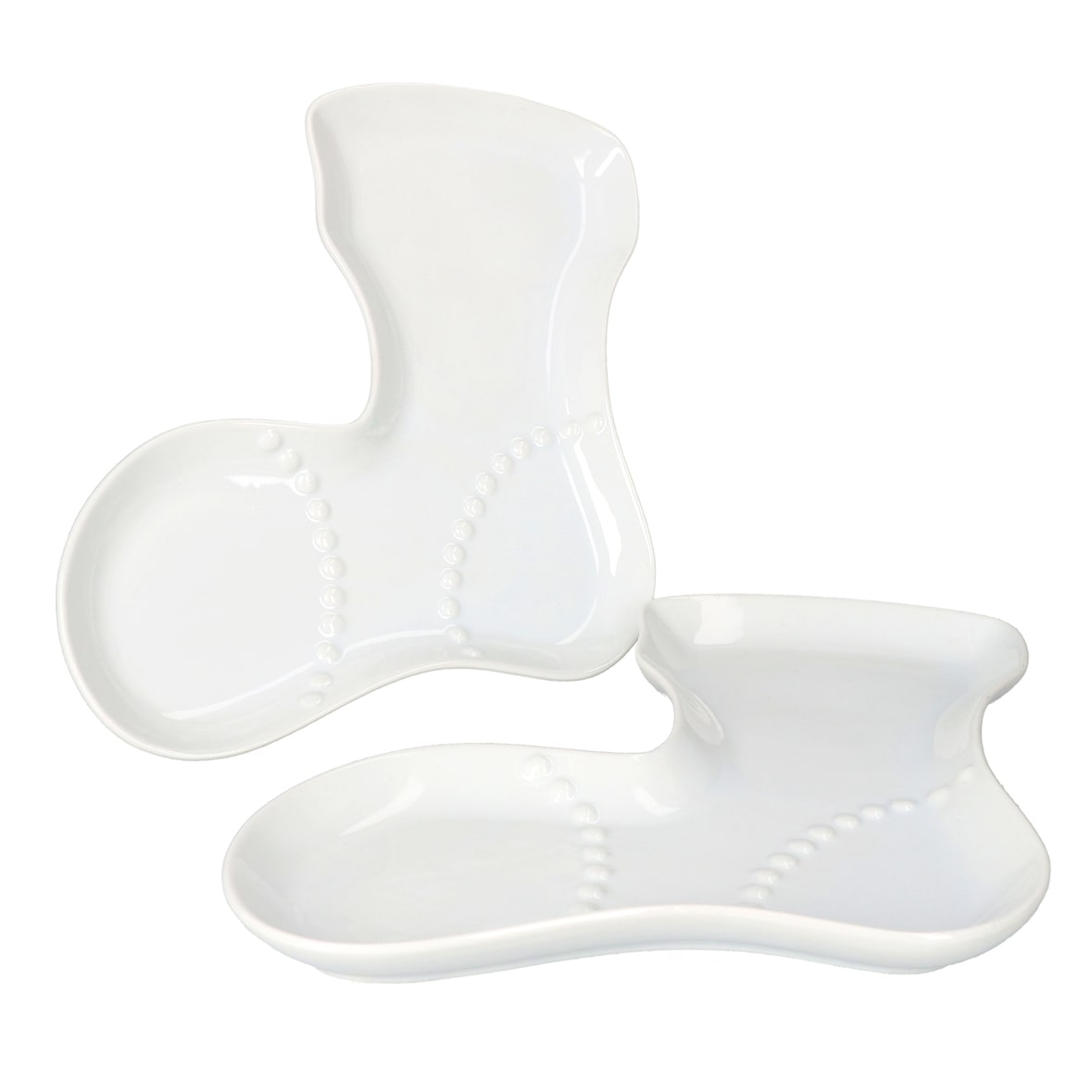 2er Set Keksteller Strumpf Weihnachten