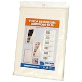 thumbnail of Scaffalatura metallica Maderclick senza viti 5 ripiani + coperchio. Colore BIANCO/LEGNO 1800x900x500 mm