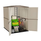 thumbnail of Abri de Jardin Extérieur 5500L Beige - Cabanon de jardin en Polypropylène 151x208x200 - Rangement Outils, Vélos, ARTPLAST