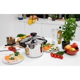 thumbnail of Kitchen Move Edelstahl-Schnellkochtopf mit Bügel CLASSIQUE Ø22cm 6L Edelstahl Silber