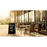 thumbnail of ALLboards Chevalet stop-trottoir étanche 78×44 cm cadre NOIR