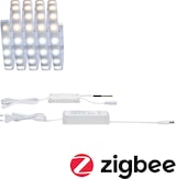 thumbnail of Paulmann MaxLED 500 LED Strip Smart Home Zigbee 3.0 Basisset 1,5m Tunable White beschichtet 9W 550lm/m Tunable White 20VA 78871