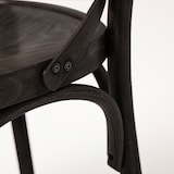 thumbnail of METRO PROFESSIONAL Cross restaurantstoel, set van 2, beukenhout, wengé