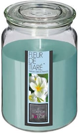 thumbnail of WellHome - Set aus 2 Duftkerzen im Glasbehälter mit Tiareblüte- und Himbeerduft Ø10x14,5 cm
