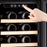 thumbnail of Klarstein Vinovilla 29 Built-In Weinkühlschrank 81 l / 29 Fl. Glastür Edelstahl Edelstahl