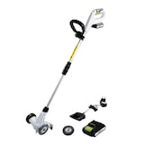 thumbnail of Akku Fugenreiniger 20V inkl. Akku 2.0Ah wechselbare Fugenbürsten Teleskopstiel