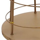 thumbnail of Deko-Baum HWC-O91, Weihnachtsbaum Schmuckbaum Weihnachtsdeko Christbaum zum Beschmücken, Metall 115cm ~ goldfarben