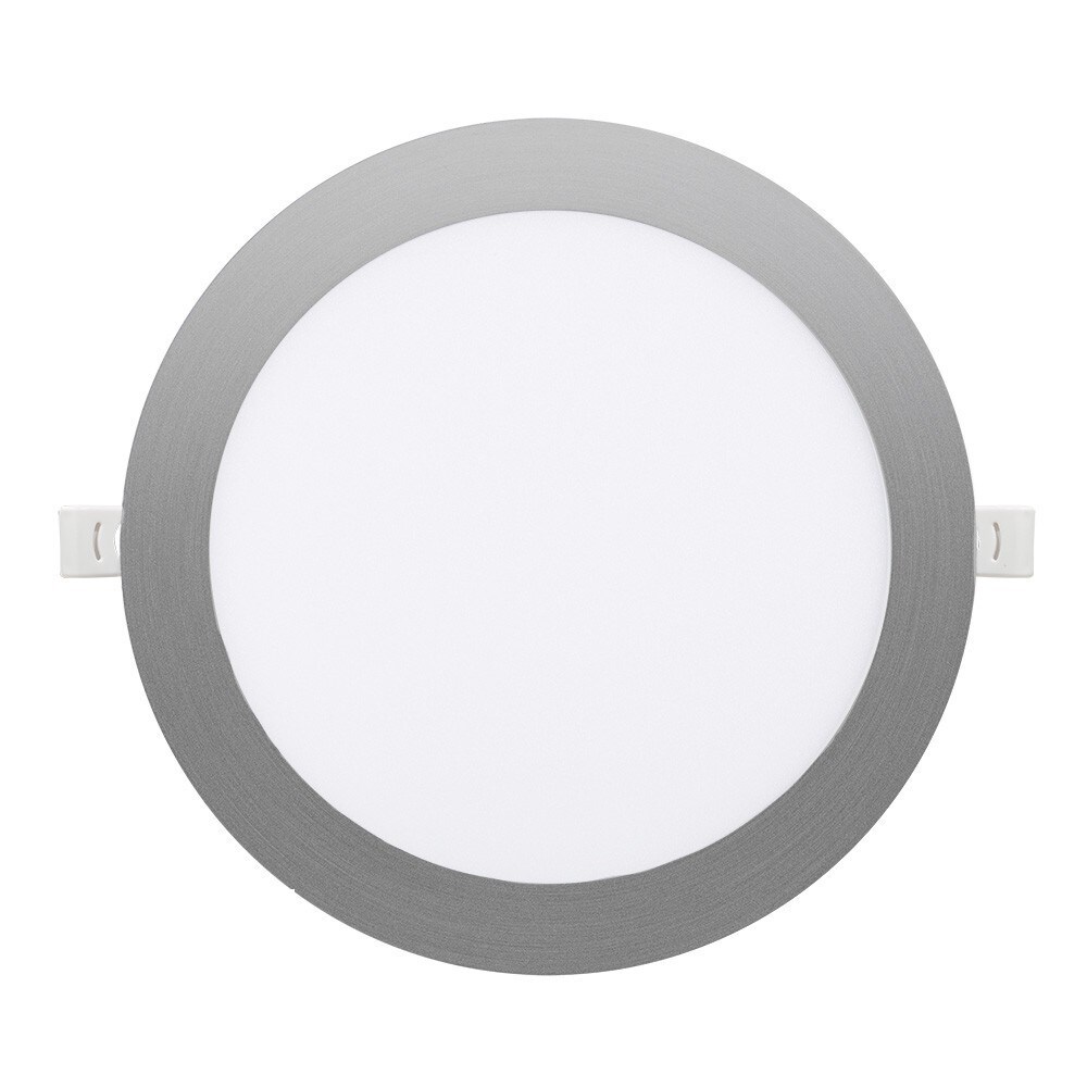 Downlight Silex Niquel 12w 3000-4000-6500k Redondo Led