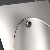 thumbnail of Urinoir Global-Aqua LUX 4560SS Zwart zonder sensor
