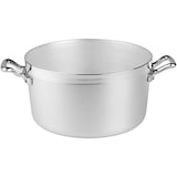 thumbnail of Agnelli Family Cookware Cacerola Alta de 2 Asas de Aluminio, Plateado, Cm 30