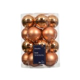 thumbnail of 20 Weihnachtskugeln Glas 6cm matt & glänzend Christbaumkugeln Weihnachtsbaumkugeln Christbaumschmuck Weihnachtsbaumschmuck Weihnachten Brandy
