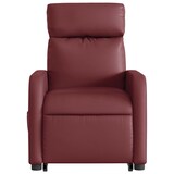 thumbnail of vidaXL Massagesessel mit Aufstehhilfe Elektrisch Weinrot Kunstleder
