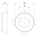 thumbnail of OBO Bettermann Rohrmanschette TCX-200 7202214