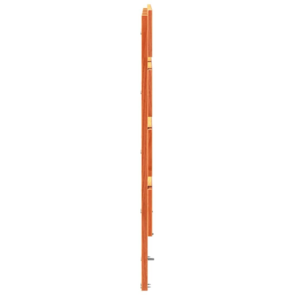 vidaXL Holz Kopfteil Wachsbraun 160,5 x 3 x 80 cm Massivholz Kiefer