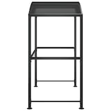 thumbnail of Gazebo BBQ et étagères latérales anthracite 210x114x230cm acier Modèle AbriHelios 201
