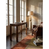 thumbnail of Schreibtisch Kompakt | 118x40x76cm | Sheesham Massivholz Dunkelbraun | Platzsparend mit Schublade | Handgefertigt & Modern | Büro | Kadima Design