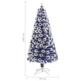 thumbnail of vidaXL Künstlicher Weihnachtsbaum mit Beleuchtung 150 cm Glasfaser