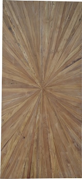 thumbnail of SIT Möbel Esstisch | 180 x 100 cm | Platte 50 mm Teak natur | Gestell Metall antikschwarz | B 180 x T 100 x H 79 cm | 15261-11 | Serie TABLES & CO