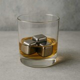 thumbnail of WellHome - Cubitos de Hielo de Acero Inoxidable - Set 4 Piezas en Caja con Clip Ø2,7cm