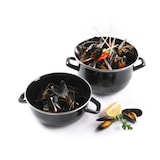 thumbnail of HENDI Muscheltopf, emailliert - mit Deckel, 4,2L, ⌀260x(H)210mm